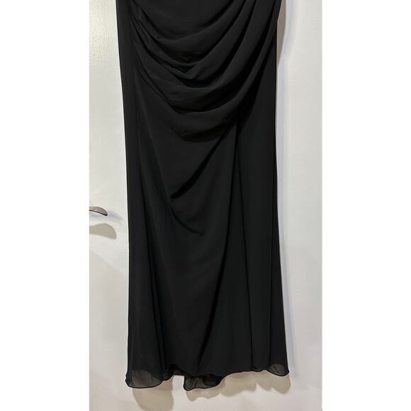 Ieena Mac Duggal Sequined Embellished Shoulder Evening Gown Size 8 NWOT #55704 - Picture 8 of 16